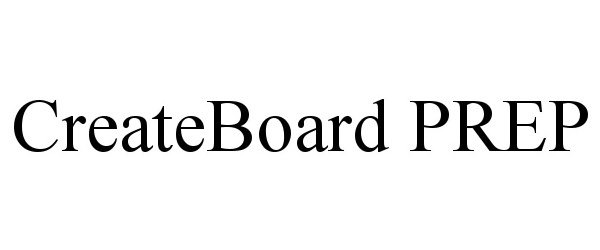 Trademark Logo CREATEBOARD PREP