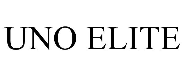 Trademark Logo UNO ELITE
