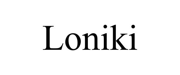 Trademark Logo LONIKI
