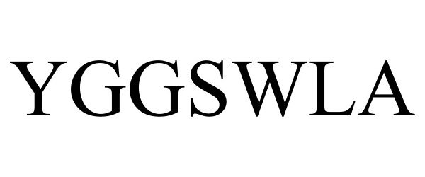 Trademark Logo YGGSWLA