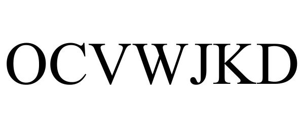 Trademark Logo OCVWJKD