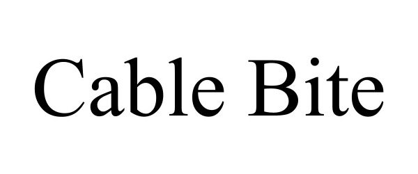 Trademark Logo CABLE BITE