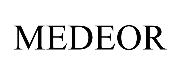 Trademark Logo MEDEOR
