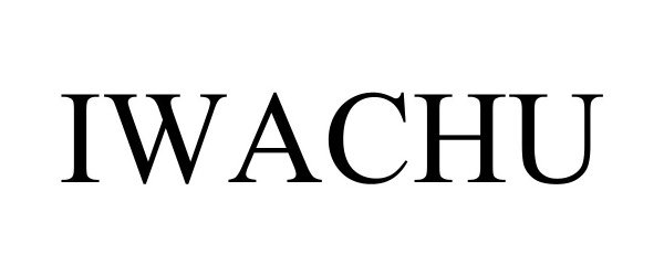 Trademark Logo IWACHU