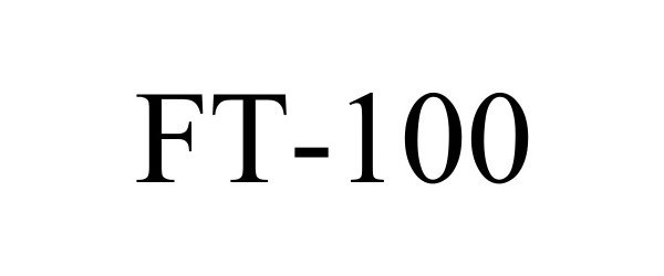 Trademark Logo FT-100