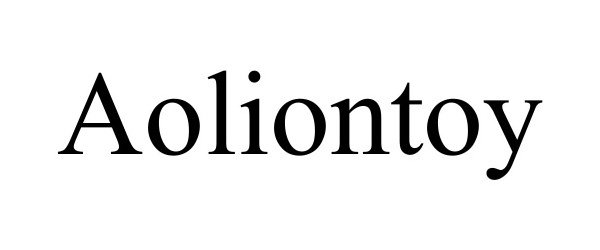 Trademark Logo AOLIONTOY