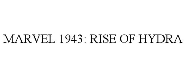 Trademark Logo MARVEL 1943: RISE OF HYDRA