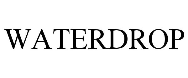 Trademark Logo WATERDROP