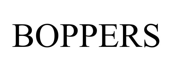 Trademark Logo BOPPERS