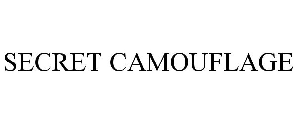 Trademark Logo SECRET CAMOUFLAGE