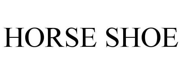 Trademark Logo HORSE SHOE