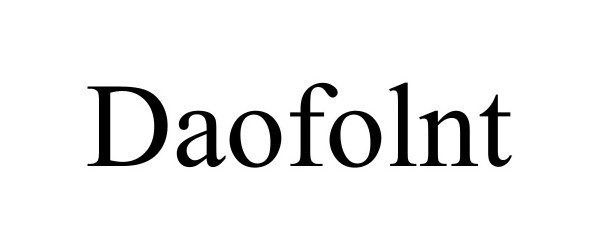 Trademark Logo DAOFOLNT