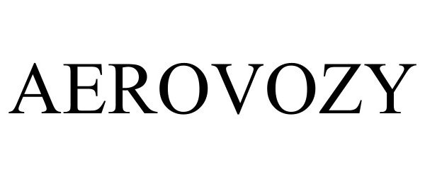 Trademark Logo AEROVOZY