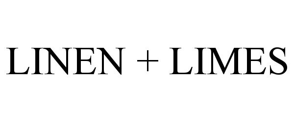 Trademark Logo LINEN + LIMES