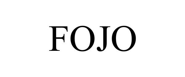 Trademark Logo FOJO