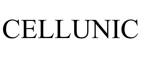 Trademark Logo CELLUNIC