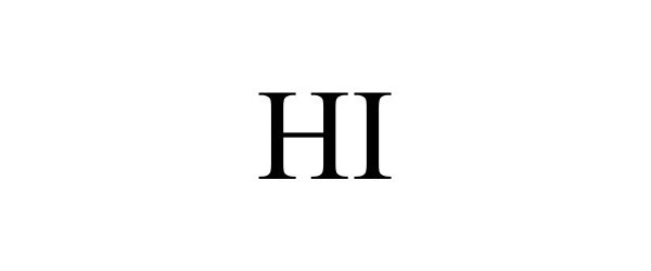 Trademark Logo HI