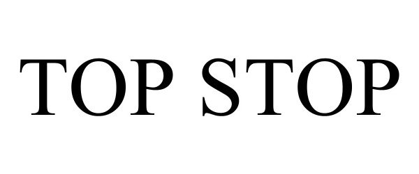 Trademark Logo TOP STOP