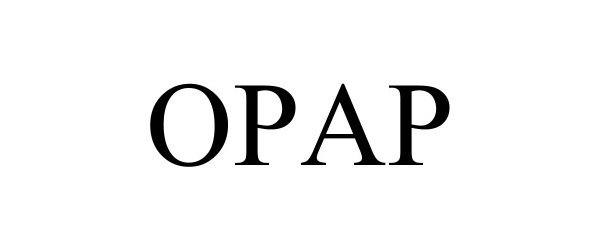 Trademark Logo OPAP