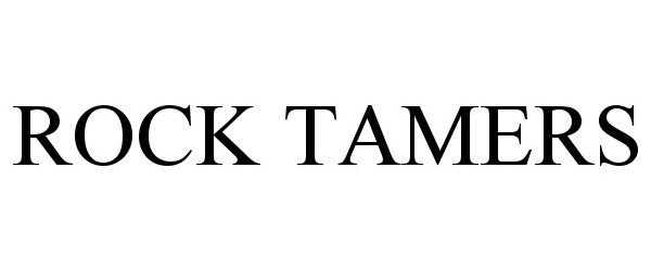 Trademark Logo ROCK TAMERS