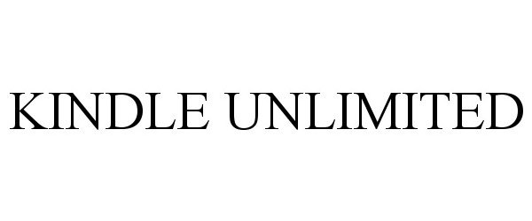 Trademark Logo KINDLE UNLIMITED