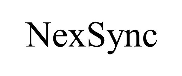 Trademark Logo NEXSYNC