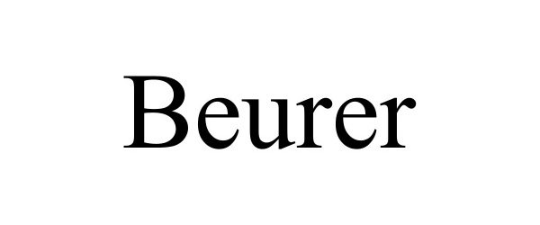 Trademark Logo BEURER