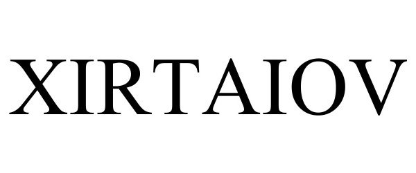 Trademark Logo XIRTAIOV