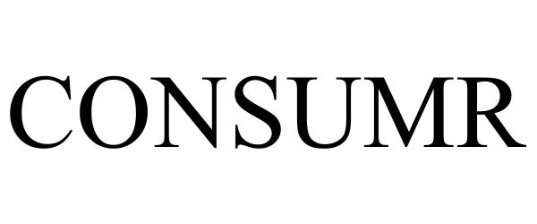 Trademark Logo CONSUMR