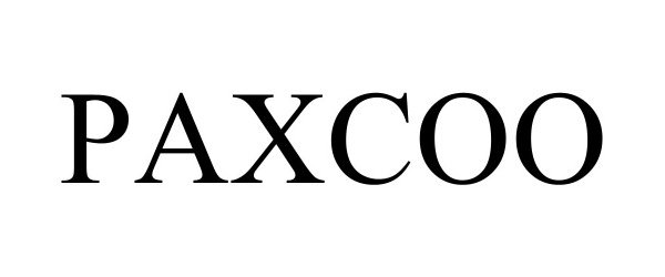 Trademark Logo PAXCOO