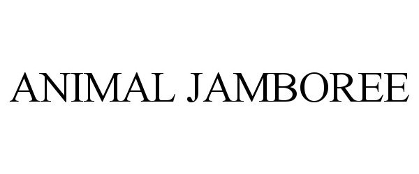 Trademark Logo ANIMAL JAMBOREE