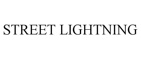 Trademark Logo STREET LIGHTNING