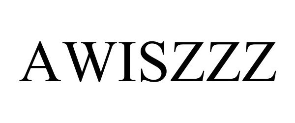 Trademark Logo AWISZZZ