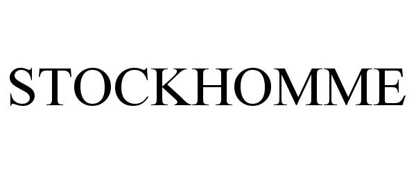 Trademark Logo STOCKHOMME