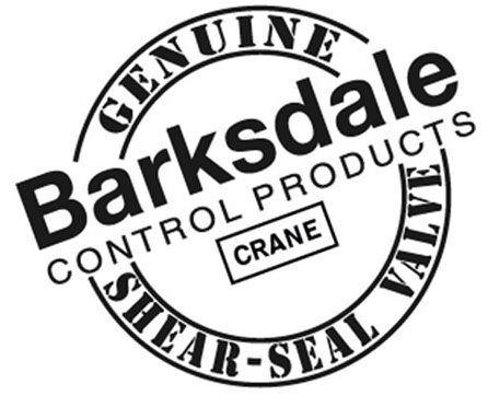  GENUINE BARKSDALE CONTROL PRODUCTS CRANE SHEAR-SEAL VALVE