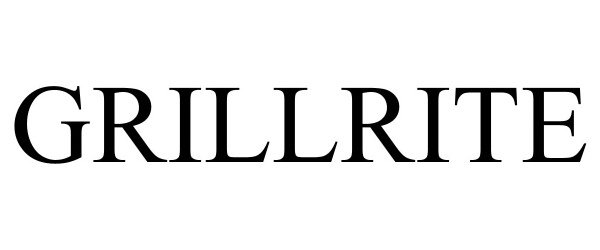 Trademark Logo GRILLRITE
