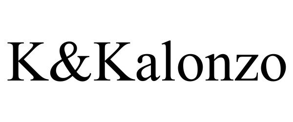 Trademark Logo K&amp;KALONZO