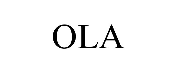 Trademark Logo OLA