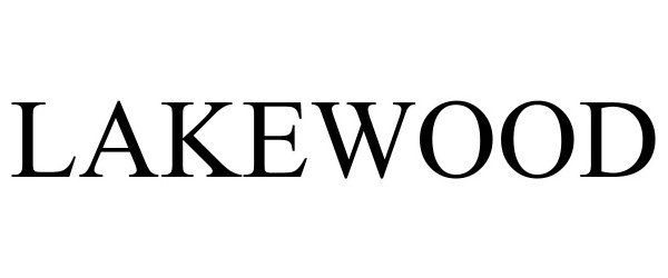 Trademark Logo LAKEWOOD