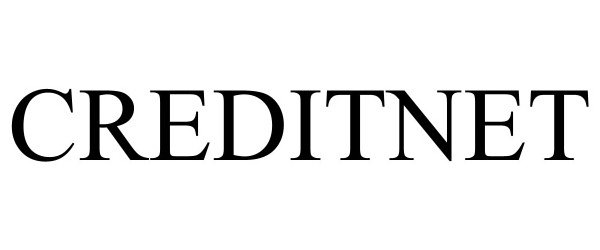 Trademark Logo CREDITNET