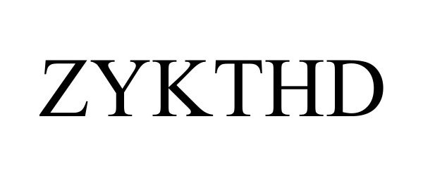 Trademark Logo ZYKTHD