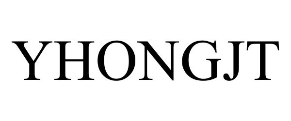 Trademark Logo YHONGJT