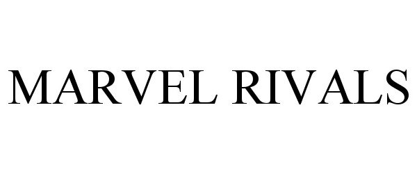 Trademark Logo MARVEL RIVALS