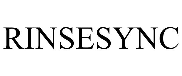 Trademark Logo RINSESYNC