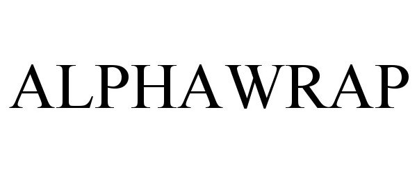 Trademark Logo ALPHAWRAP