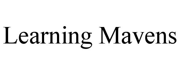 Trademark Logo LEARNING MAVENS