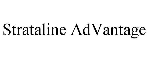 Trademark Logo STRATALINE ADVANTAGE