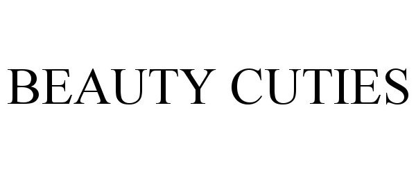 Trademark Logo BEAUTY CUTIES