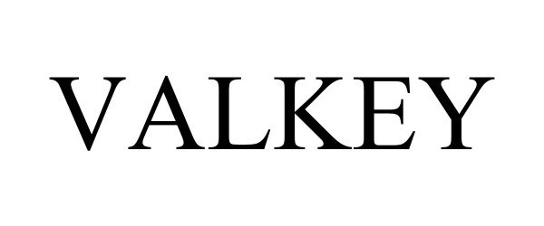Trademark Logo VALKEY