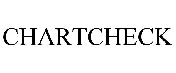 Trademark Logo CHARTCHECK